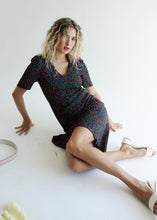 Load image into Gallery viewer, Raquel dress, Black Garden