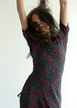 Load image into Gallery viewer, Helena dress, Black Garden
