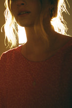 Load image into Gallery viewer, Marisol dress, Red Micro Ditsy