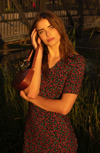 Load image into Gallery viewer, Raquel dress, Black Garden